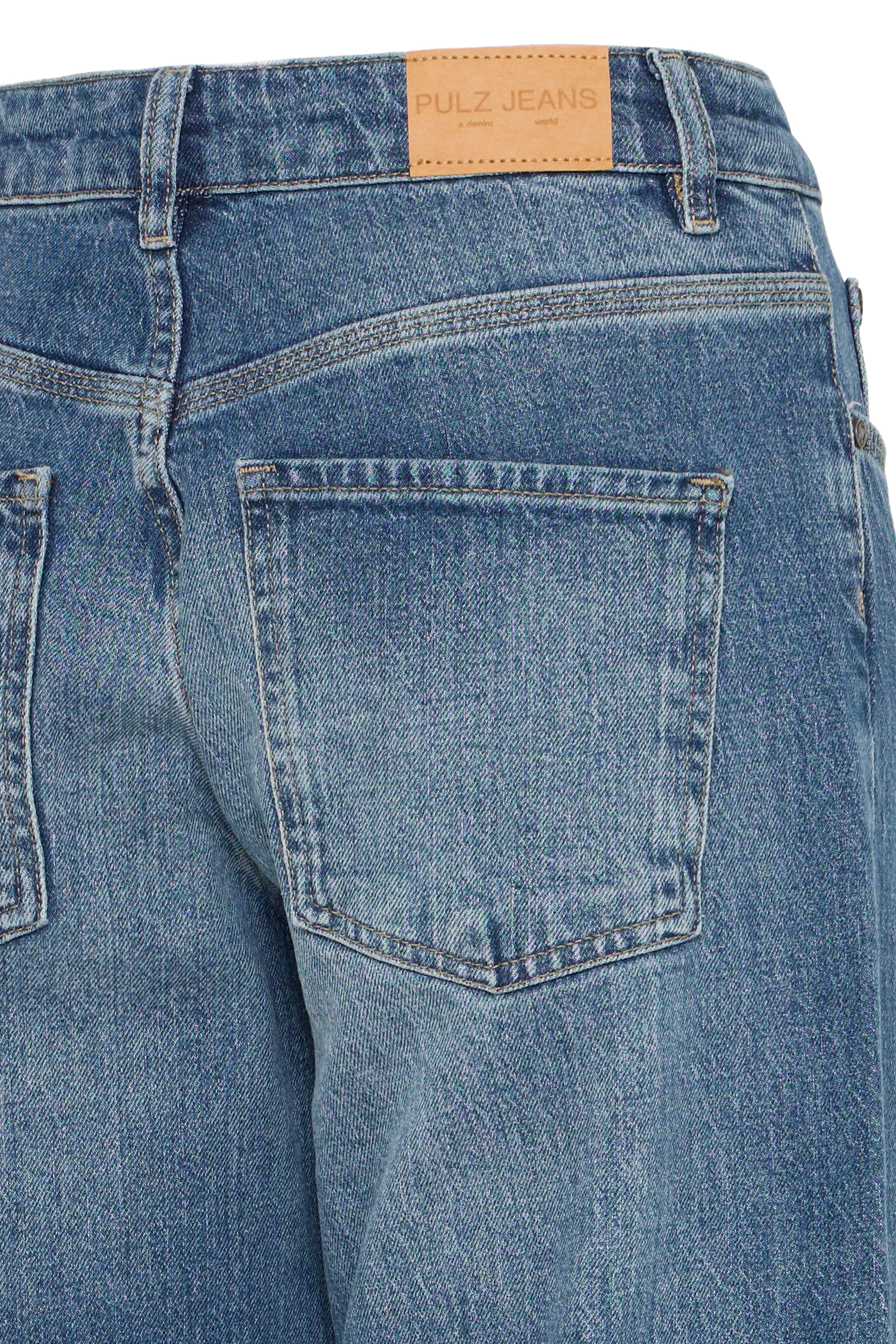 Pulz Jeans Vega Jeans Wide Leg L34 medium blue