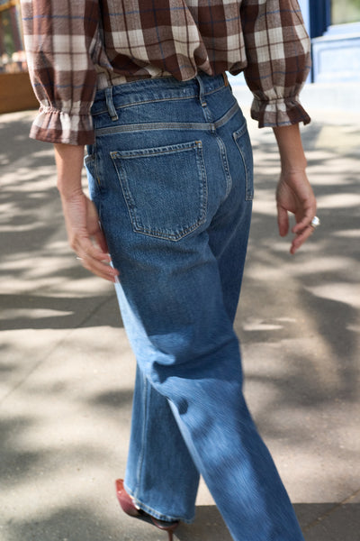 Pulz Jeans Vega Jeans Wide Leg L34 medium blue