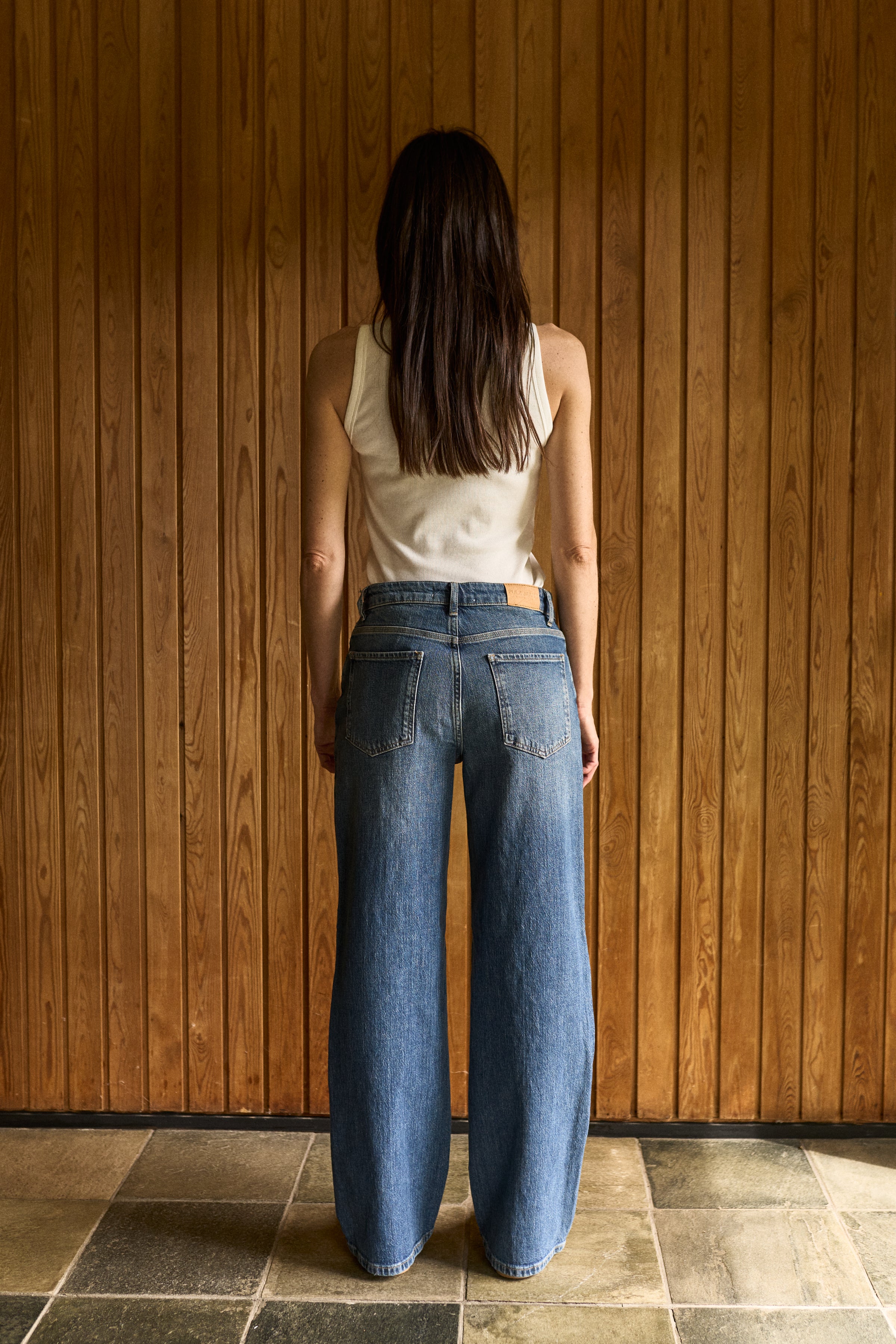 Pulz Jeans Vega Jeans Wide Leg L34 medium blue