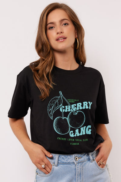 Fluresk Miralda T-shirt zwart