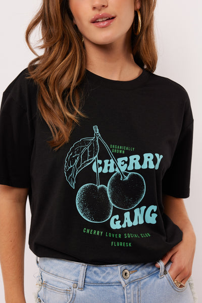 Fluresk Miralda T-shirt zwart