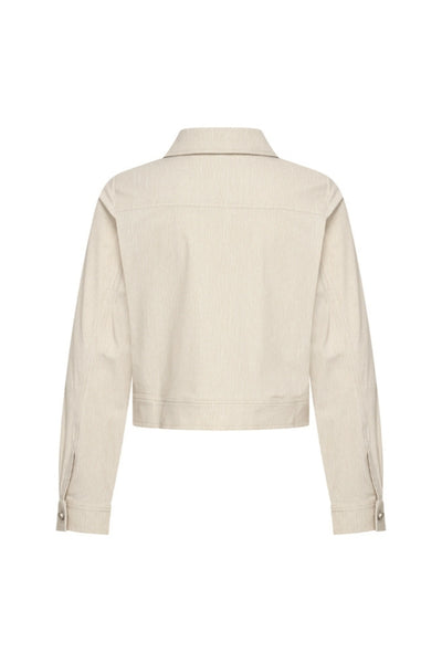 Mi Piace Travelstof Jacket Cropped 202348 structure print kit