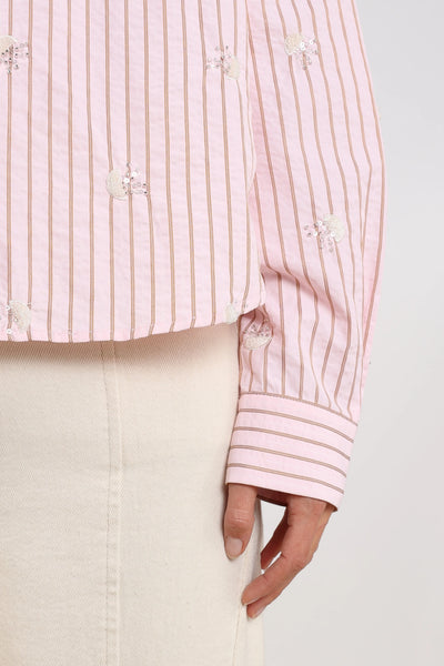 Nukus Nowi Blouse Stripe blush