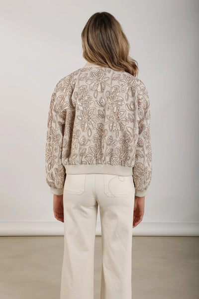 Nukus Ginny Bomber Paillet sand