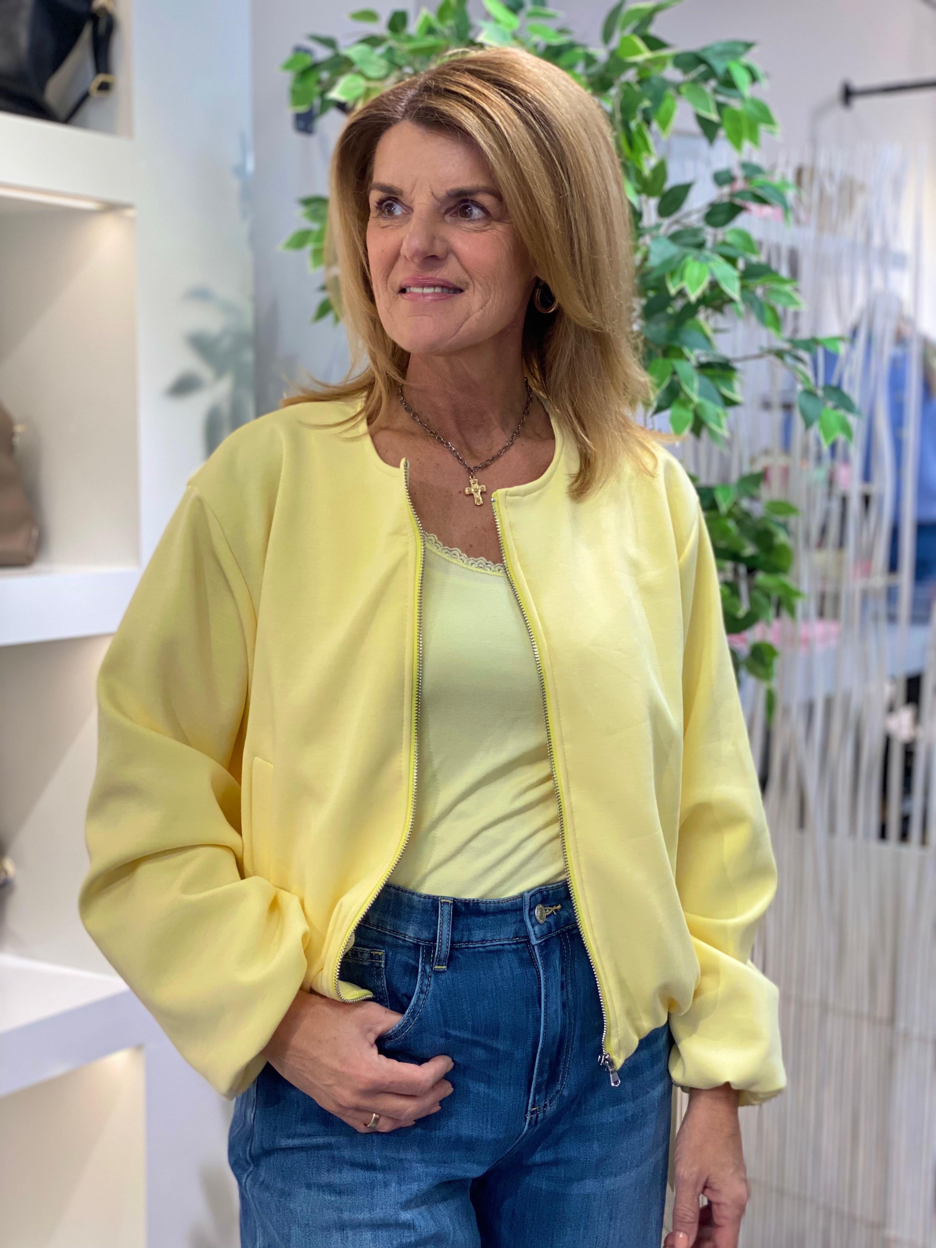 Gricceri Bomber Jacket geel