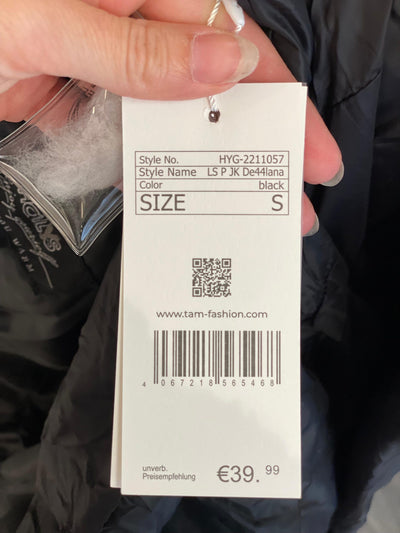 Hailys jas zwart lana