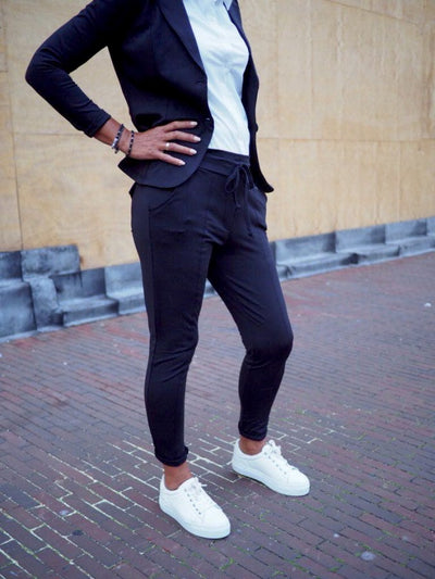 Angelle Milan Basic Travelpak Broek 1501 of Blazer 1165 Mix en Match marine of zwart