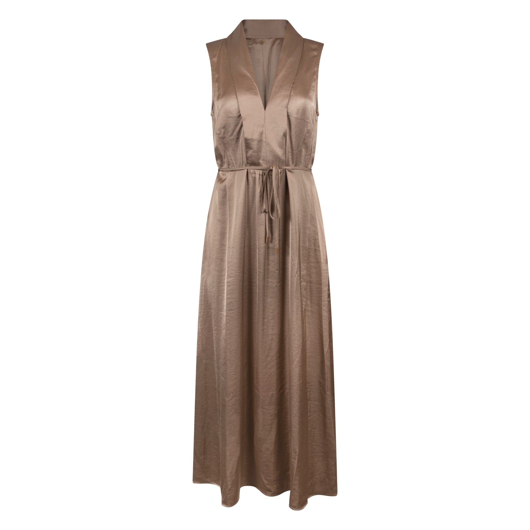 Nukus Violet Jurk Silky fango