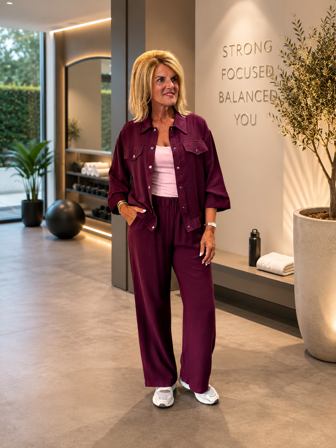 Freequent Riva Pants 211752 Port Royale