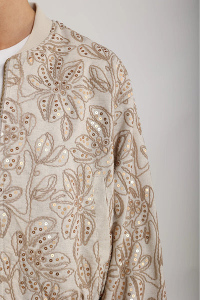 Nukus Ginny Bomber Paillet sand