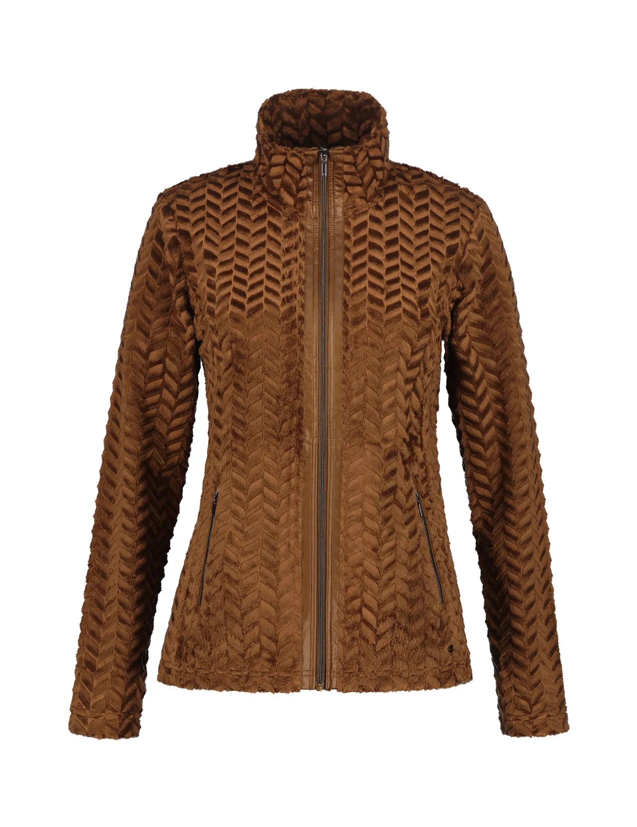 Luhta Halmeniemi Fleece Vest bruin