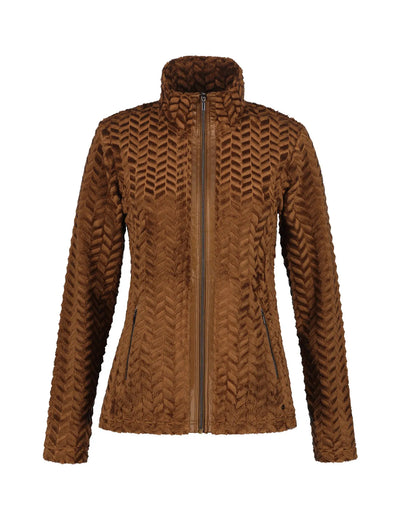 Luhta Halmeniemi Fleece Vest bruin