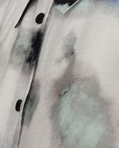 Freequent Silla Blouse black dusty turquoise 1750