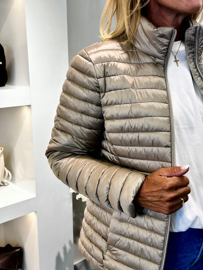 Luhta Hietoinen Winterjas Goud