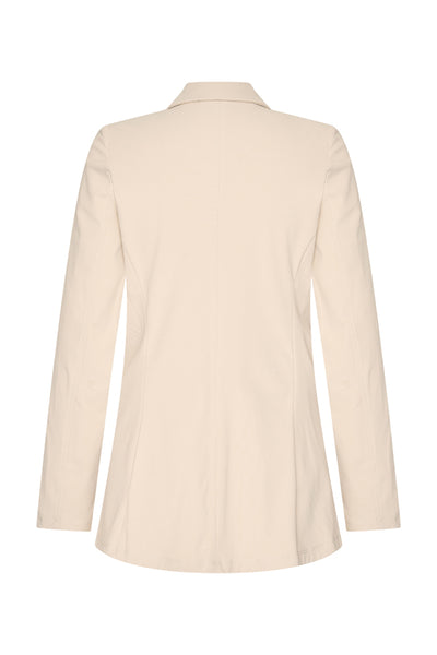 Mi Piace Halflange Travelstof Blazer 202102 beige