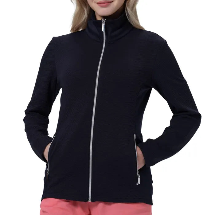 Luhta Ilvesoja vest Jas donkerblauw