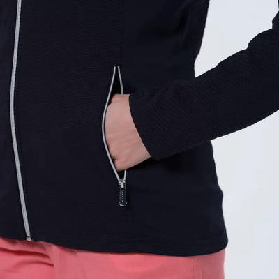 Luhta Ilvesoja vest Jas donkerblauw