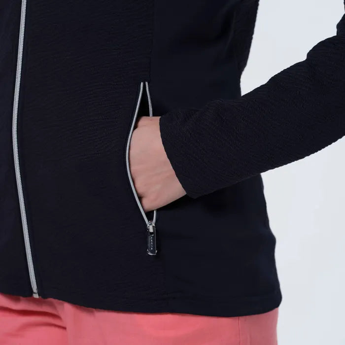 Luhta Ilvesoja vest Jas donkerblauw