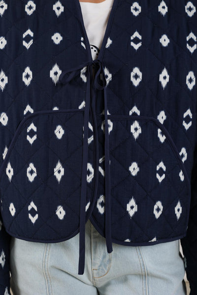 Nukus Jolie Cardigan Vest navy