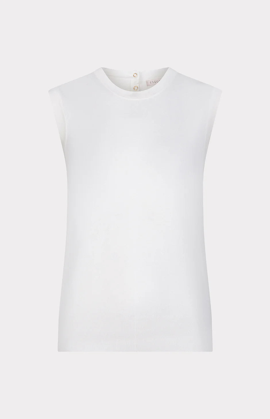 Esqualo Singlet Basic Knit SP25.07005 sky blue