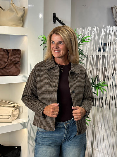SoyaConcept Hasti Jacket Choco