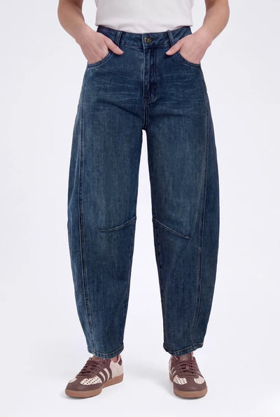 Floréz Simmy Barrel Jeans river blue