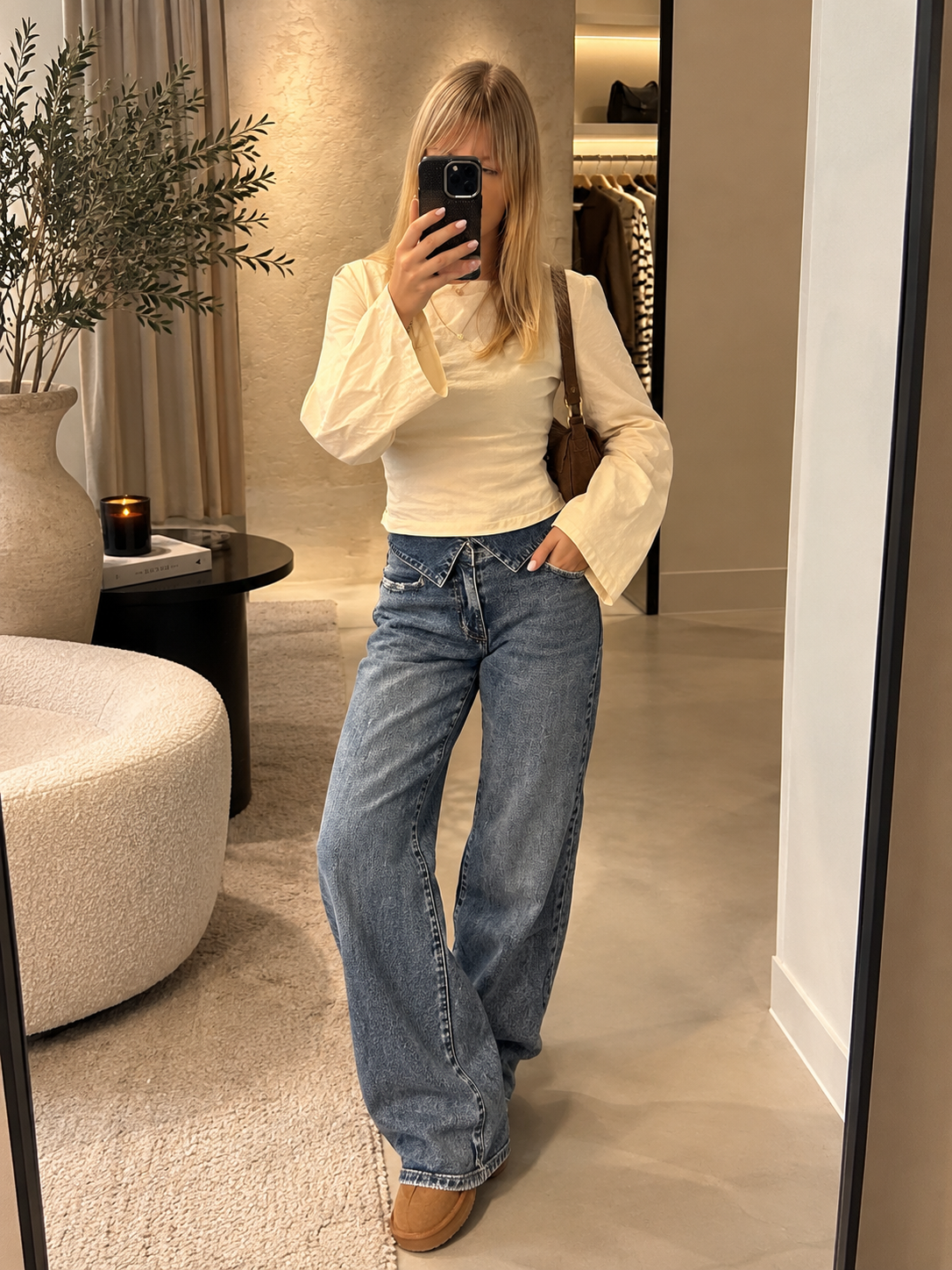 Queen Hearts Jeans W5005 dark blue