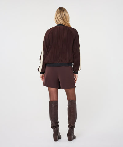 Esqualo Bomber Jacket cacao brown F26.28500