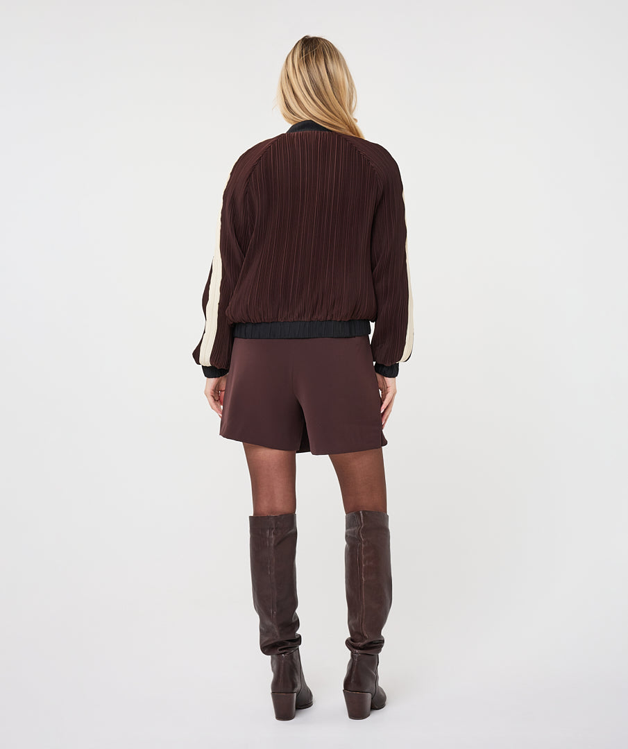 Esqualo Bomber Jacket cacao brown F26.28500