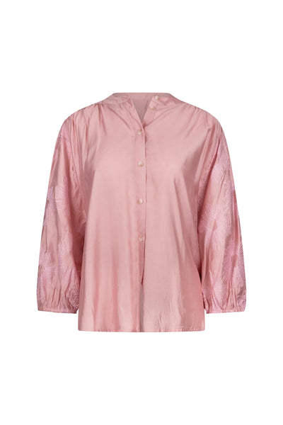 Nukus Lynn Blouse Embroidery blush