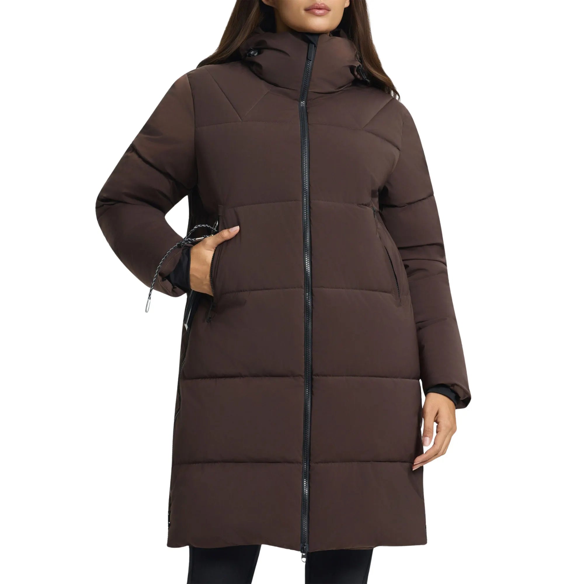 Luhta Eisele Winterjas dark brown