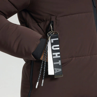 Luhta Eisele Winterjas dark brown