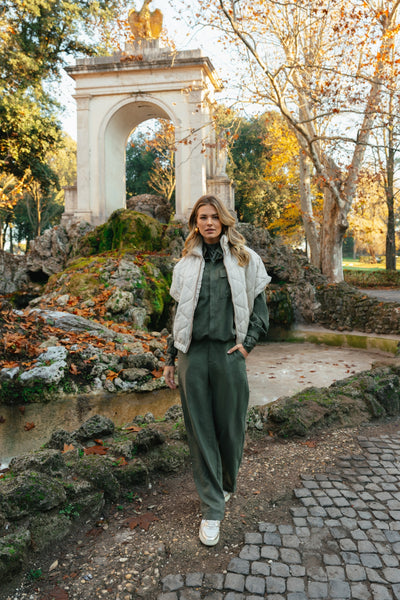 C&S Pernilla Pants dark olive