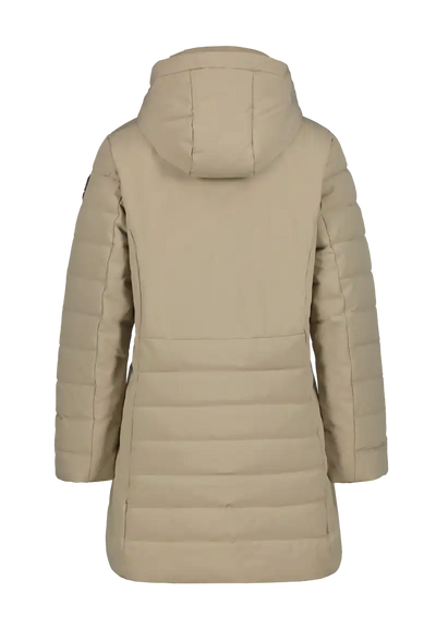 Luhta Haukkala Winterjas Beige
