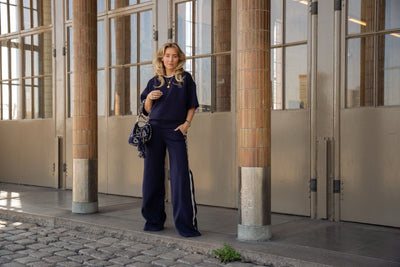 Nukus Nikkie Scuba Broek Tape donkerblauw