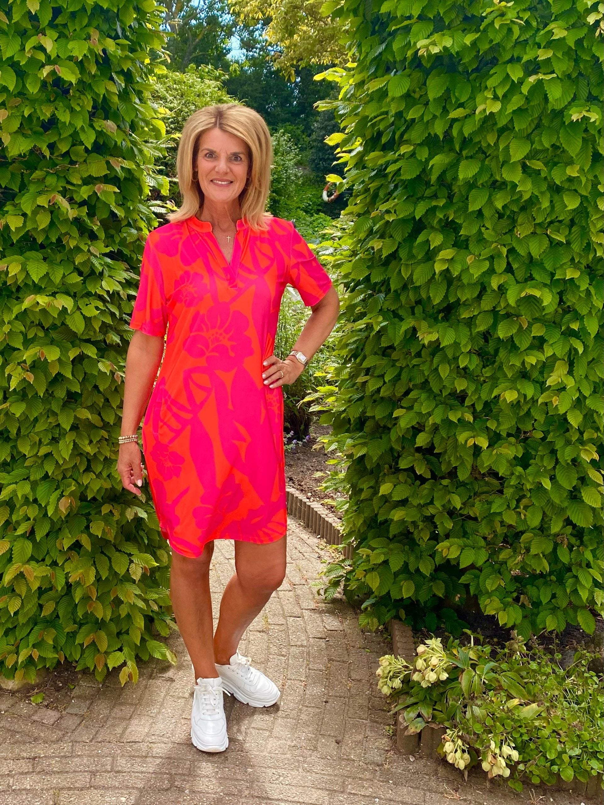 Angelle Milan by Angi Travelstof Tuniek Korte Mouw 1467/25755