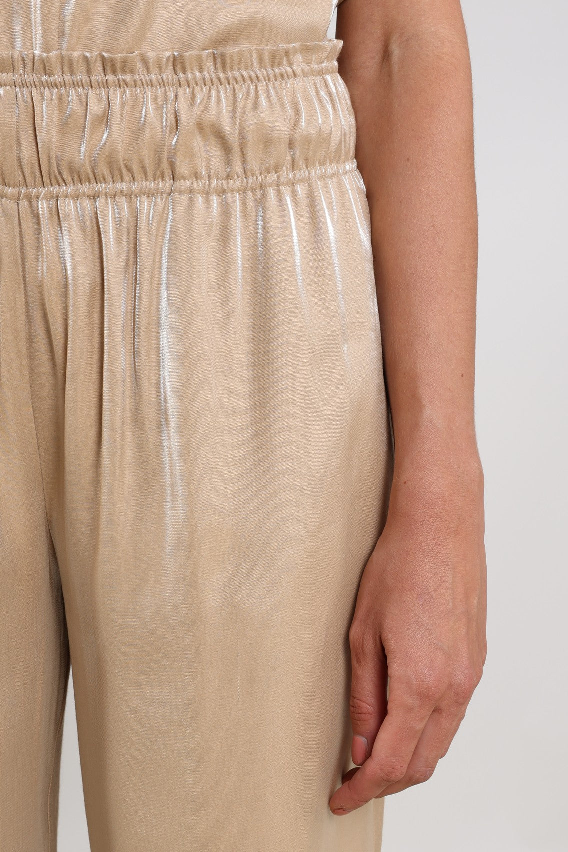 Nukus Rubi Broek Shiny sand