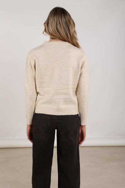 Nukus Kate Pullover trui  zand