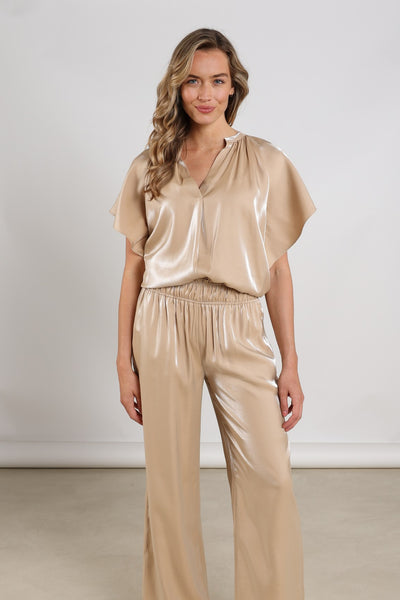 Nukus Taylor Top Shiny sand