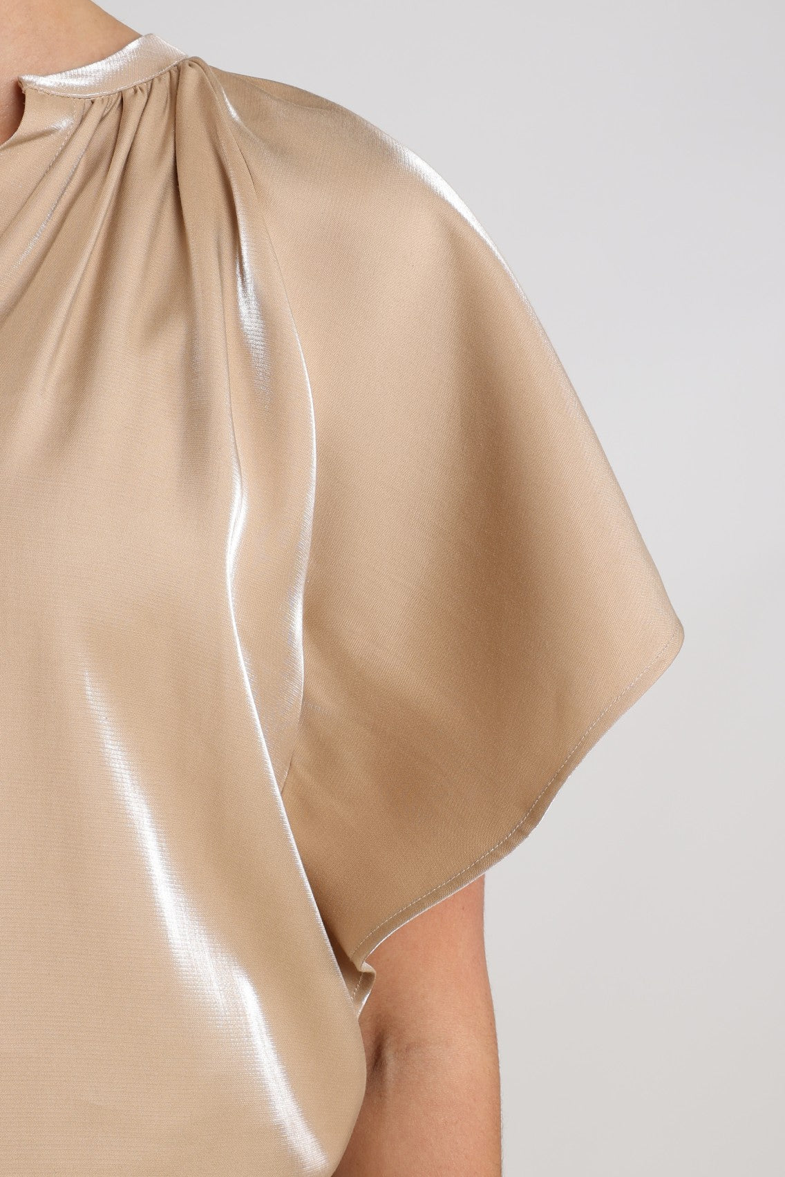 Nukus Taylor Top Shiny sand
