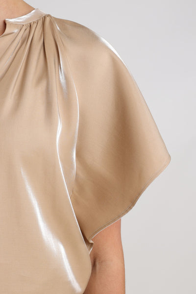 Nukus Taylor Top Shiny sand