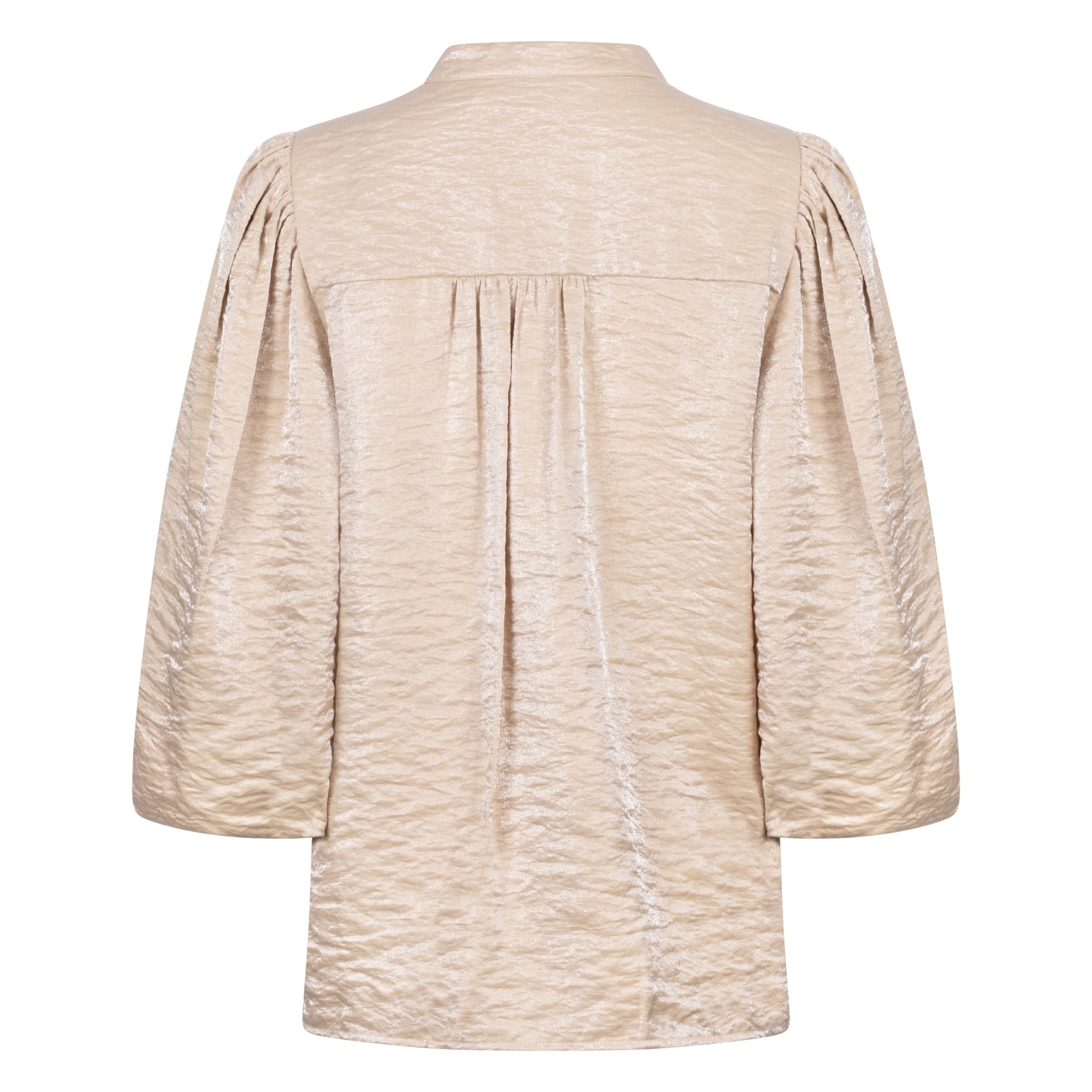 Nukus Rosie Blouse Shiny sand