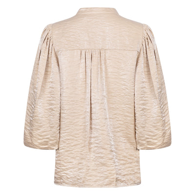 Nukus Rosie Blouse Shiny sand