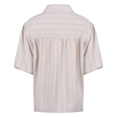 Nukus Leia Blouse Stripe sand