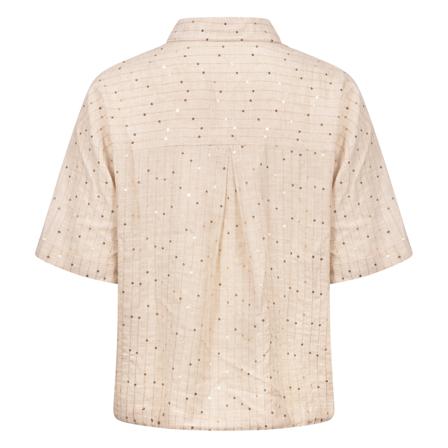 Nukus Leonora Blouse Paillet sand