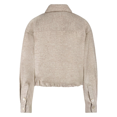 Nukus Lara Blouse Strass zand