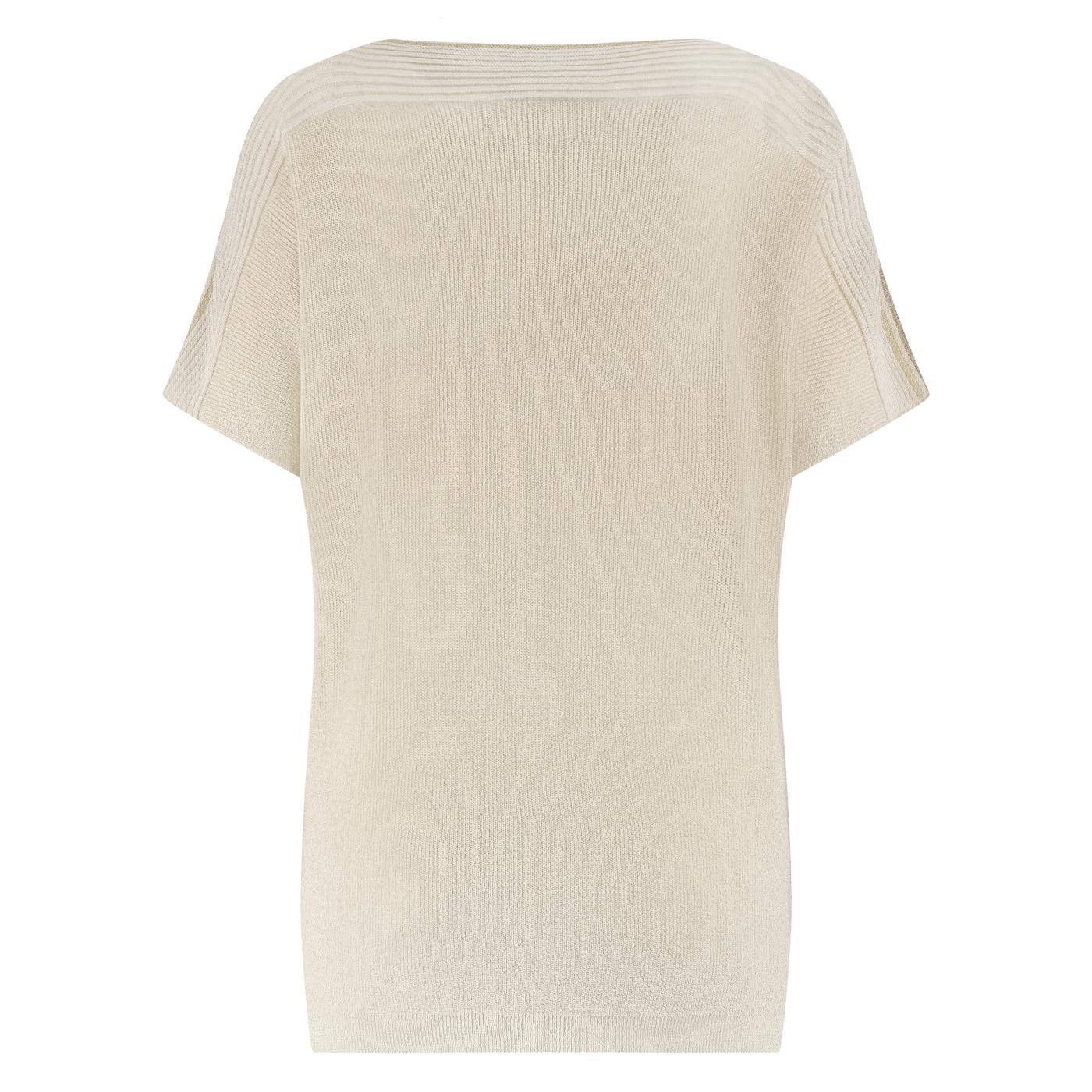 Nukus Merla Top Lurex zand