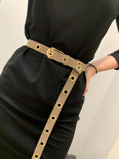 Rien ring goud Suede in meerdere kleuren