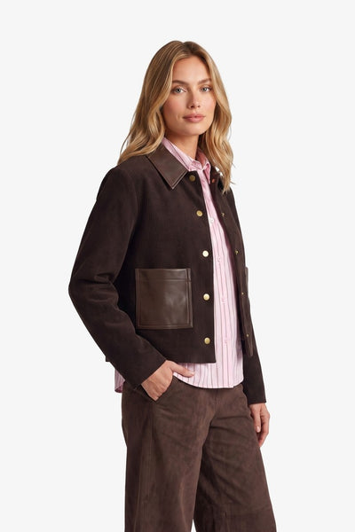 Fluresk Jet Jacket dark chocolate