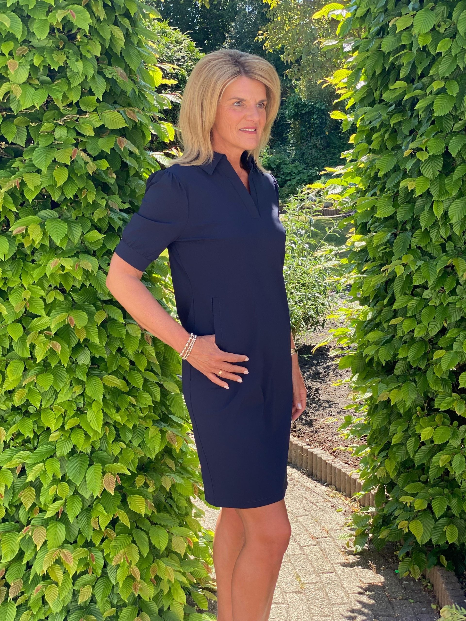 Mi Piace Travelstof Jurk zwart 202605